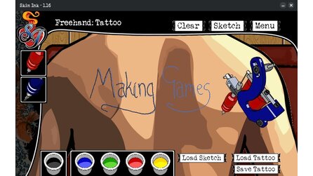 Making Games Report - Wie das Tattoo-Zeichenspiel Skin Ink entstand