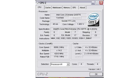 Overclocking - Skulltrail auf 6 GHz