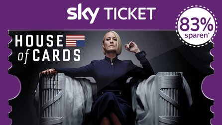 3 Monate Sky Entertainment Ticket für einmalig 4,99€ - Die finale Staffel von House of Cards wartet