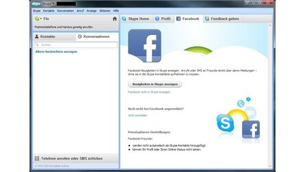 Skype 5.0 veröffentlicht - mit Facebook-Integration