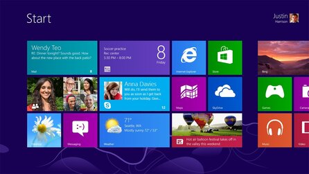 Skype für Windows 8 - Screenshots der offiziellen Version