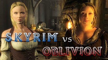 Skyrim gegen Oblivion - Grafikvergleich der Rollenspiel-Giganten