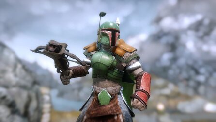 Skyrim trifft Star Wars: Per Mod könnt ihr zum Mandalorian werden
