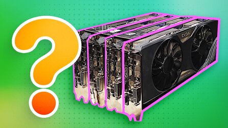 Zocken mit vier Grafikkarten statt nur einer: Die Idee für die schnellsten Gaming-PCs überhaupt ist aus gutem Grund längst Geschichte, wie ein YouTuber 2024 zeigte