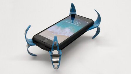 Nie wieder Spider-App - Airbag für Smartphones zum Schutz vor Fallschäden