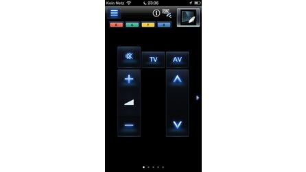 Panasonic Viera TX-P50VTW60 - Screenshots aus der App