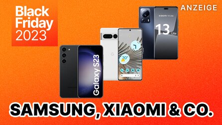 Samsung, Xiaomi, Google + Co.: Diese Handys dürft ihr am Black Friday 2023 nicht aus den Augen verlieren!