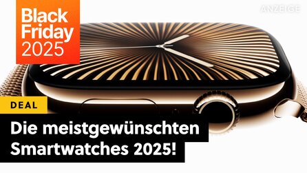 Das sind die besten Smartwatches am Black Friday 2025 - von Apple und Samsung bis hin zu Xiaomi und Garmin ist alles dabei!