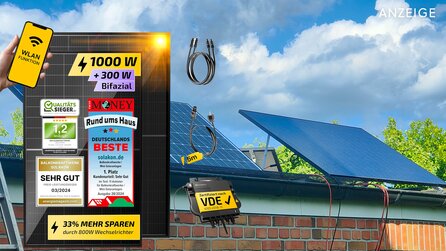 Gaming ohne Stromkosten: Dieses Balkonsolar-Set spart doppelt Geld