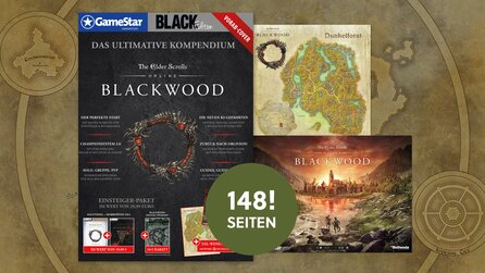 Die Tore von Oblivion öffnen sich! Es gibt nur ein legendäres Item, das dich noch retten kann: die GameStar Black Edition zu ESO: Blackwood