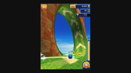Sonic Dash - Screenshots aus dem Jump+Run für iOS-Geräte