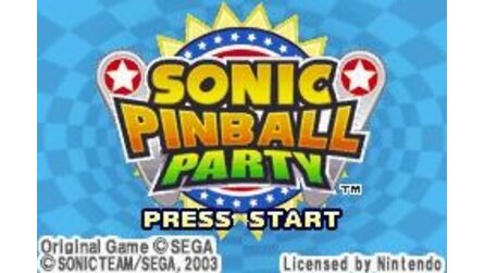 Sonic Pinball Party Game Boy Advance