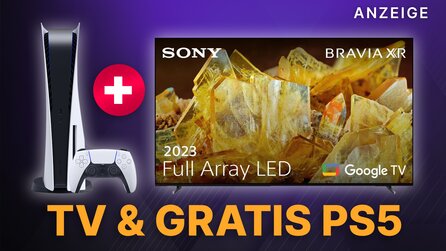 Sony schenkt euch eine PS5 zum OLED 4K Smart TV - Gaming mit 65 Zoll, HDMI 2.1 + HDR