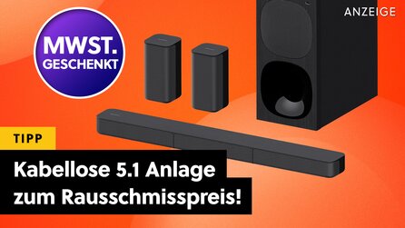Kabelloses 5.1 Soundsystem zum absoluten Hammerpreis: So günstig war richtig guter Heimkinosound noch nie - ohne Kabelsalat!