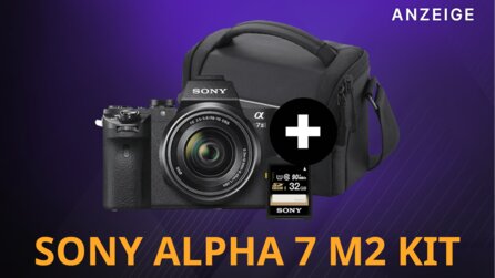 Spart beim Kauf des Sony Alpha M2 Kamera-Sets und bekommt direkt 100 Euro zurück!