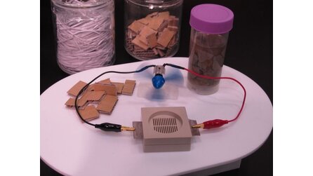 Sony - Bio-Akku verwandelt Papier in Energie