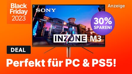 Letzte Chance: Blitzschneller Sony Gaming-Monitor mit 240Hz + 1ms Reaktionszeit zum Bestpreis beim Amazon Black Friday!