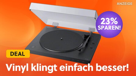 Schallplatten hören sich einfach besser an: Sony Plattenspieler mit Diamantnadel jetzt richtig günstig bei Amazon