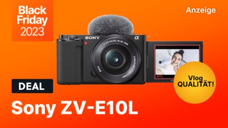 Beste Qualität für V-Logs: Starke Kamera von Sony jetzt im Back-Friday-Deal!