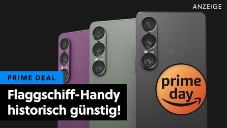 Die größte Handy-Überraschung beim Amazon Prime Day: Flaggschiff-Handy von Sony mit Profi-Kamera jetzt günstig wie noch nie!