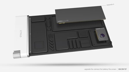 Sony XTRUD Design - Smartphone wie einen PC selbst zusammenstellen