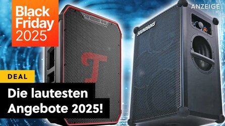 Die lautesten Boxen zum Black Friday! SOUNDBOKS + Teufel liefern Hammerangebote mit fetten db!