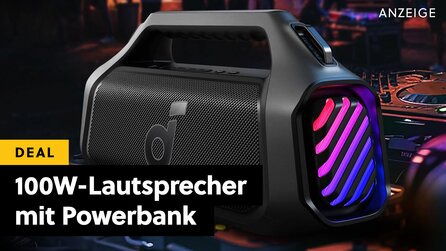 Die günstige JBL-Alternative legt im Amazon-Angebot noch einen drauf: ein 100W-Bluetooth-Lautsprecher mit BASS