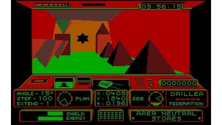 Polygone in Space Station Oblivion 1987 - Screenshots