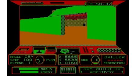 Polygone in Space Station Oblivion 1987 - Screenshots