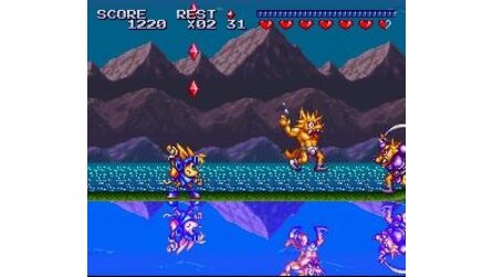 Sparkster SNES