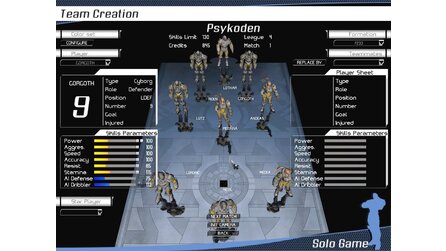 Speedball 2: Tournament - Die Mannschaft stets im Blick