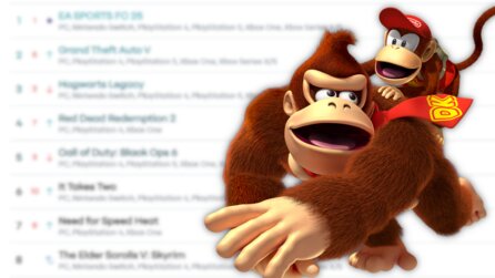 Die meistverkauften Spiele im Januar 2025 in Deutschland: Nur Nintendo konnte eine Neuerscheinung in den Charts platzieren