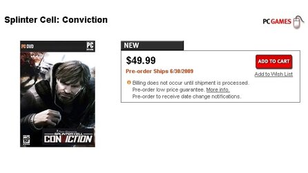 Splinter Cell - Conviction - Schon Ende Juni Release? [Update]