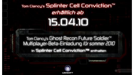 Ghost Recon: Future Soldier - Beta-Keys nur in Xbox 360-Splinter Cell