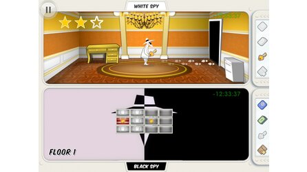 Spy vs Spy - Bilder aus dem iOS-Spiel