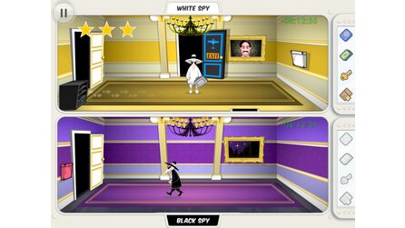 Spy vs Spy - Bilder aus dem iOS-Spiel