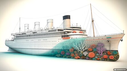 Vor 74 Jahren holte sie die legendärste Auszeichnung der Schifffahrt, doch ihren finalen Triumph feiert die SS United States bald als Wrack auf dem Meeresboden