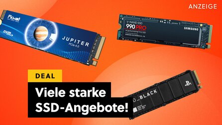 So viele SSDs waren bei Amazon selten reduziert: Diese drei Angebote lohnen sich aus meiner Sicht besonders!