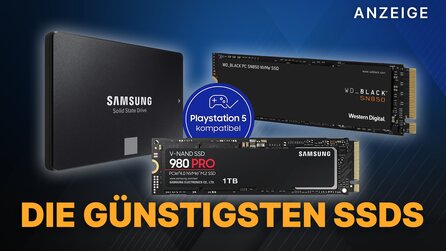 SSD-Vergleich - NVMe, PCIe 4.0 oder bis zu 4TB? Hier gibts eure Wunsch-SSD am günstigsten
