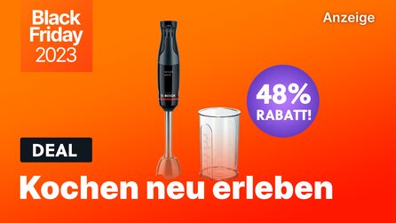 Black Friday: Diese beliebte Bosch Küchenmaschine ist jetzt um fast die Hälfte reduziert