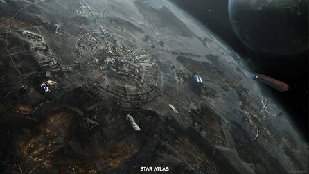 Star Atlas - Konzeptzeichnungen zum NFT-Weltraumspiel