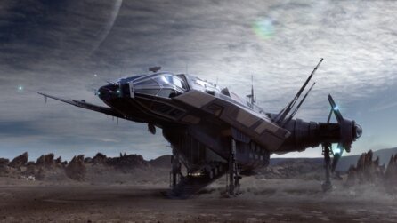 Star Citizen überrascht Streamer mit dem unveröffentlichten Schiff Carrack