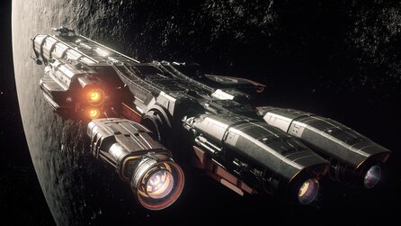 Star Citizen - Basketball-Minispiel im Raumschiff-Hangar