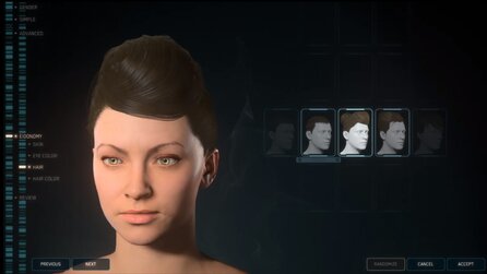 Frauen in Star Citizen - Weibliche Spielfiguren und Gesichts-Editor kommen mit Update 3.5
