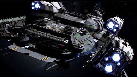 Star Citizen - 90 Geschütztürme auf einem Schiff