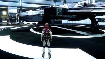 Star Citizen - Rundgang durch das Hangarmodul mit Hornet-Schiff