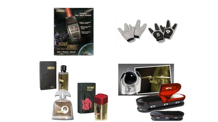 Ausrüstung für Star Trek-Fans - Phaser-Maus, Kirk-Parfüm, Torpedo-Sarg
