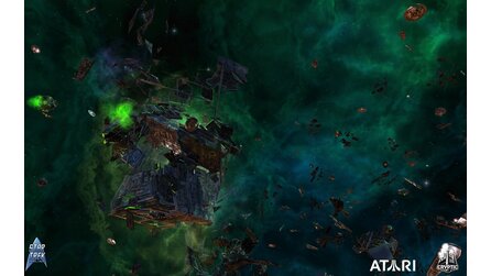 Star Trek Online - Screenshot zeigt Borg-Schiff
