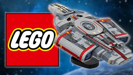 Ein Schiff aus Star Trek gilt in diesem Maßstab als fast unmöglich mit Lego zu bauen - ein Fan hat es trotzdem geschafft
