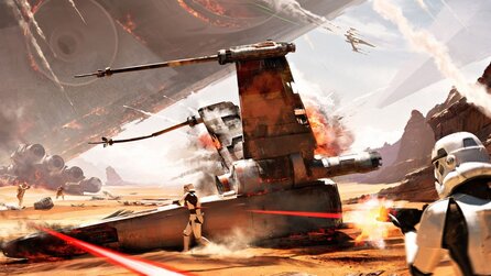 Battlefront - »Battle of Jakku«-DLC bringt neuen Spielmodus »Turning Point«